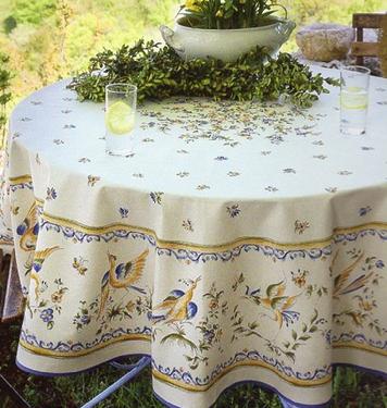 Moustier a small mountain village in Haute Provence famous for its dragon patterned ceramics and table linen