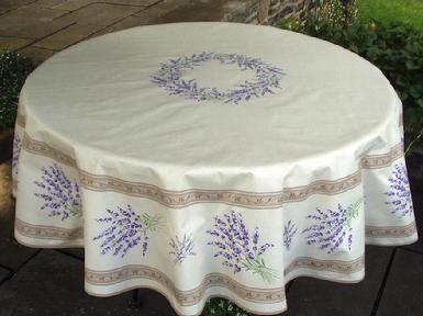 90 CHANTELLE SILVER Round French Tablecloths French Oilcloth Cotton Coated Spill Proof Wipe Off Cloth Elegant Party Flowers Table Cover